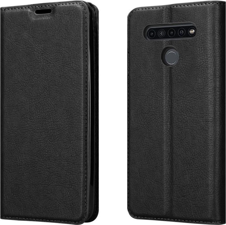 Actual product image Cadorabo Book Invisible Magnet Cover (LG KQ51)