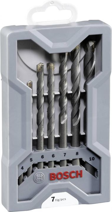 Produktbild Bosch Professional Zubehör 7-tlg. CYL-3 Betonbohrer-Set, 4/5/6/6/7/8/10 mm (10 mm, 4 mm, 5 mm, 6 mm, 7 mm, 8 mm)