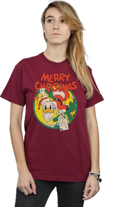 Produktbild Disney Donald Duck Merry Christmas TShirt (XXL)