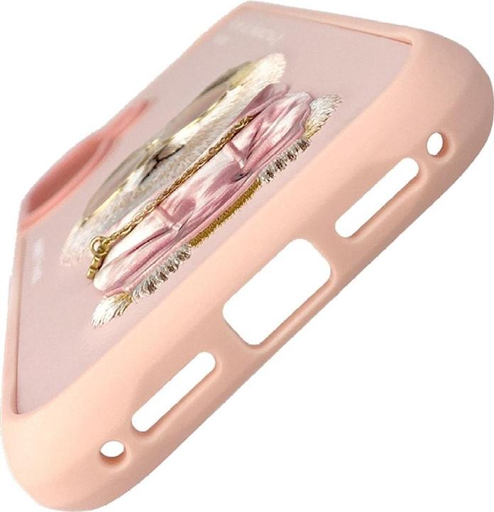 Actual product image Audi Etui Nimmy Glasses Cool Dog do iPhone 17 różowy (Apple iPhone 17)