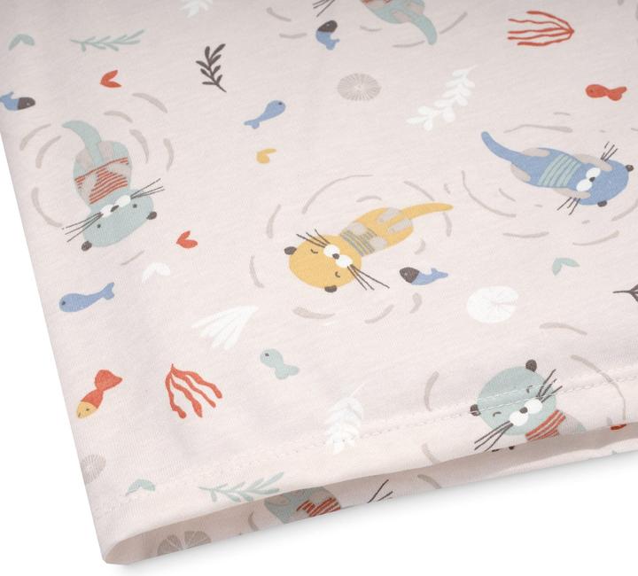 Actual product image Julius Zöllner Jersey cover Loop Comfy for changing mat Softy, Little Otti