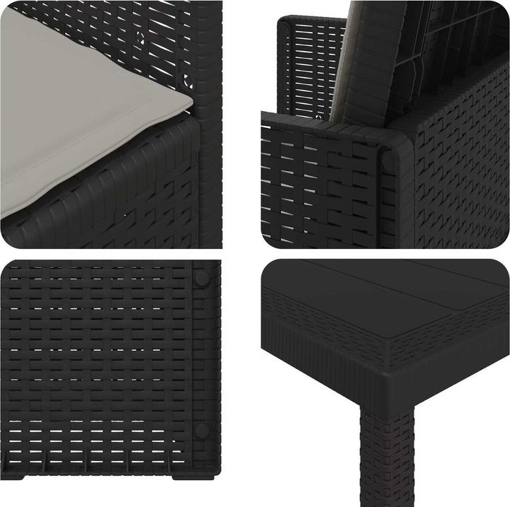 Produktbild vidaXL Modernes Esszimmer-Set