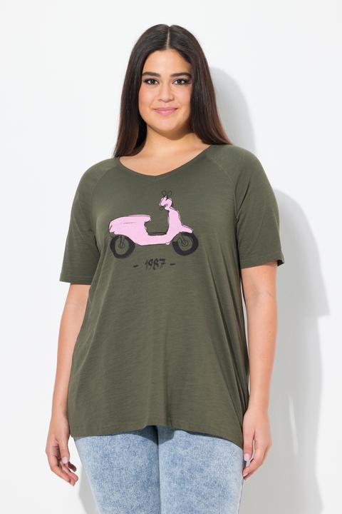 Actual product image Ulla Popken Voped Short Sleeve Graphic Tee (46, 48)