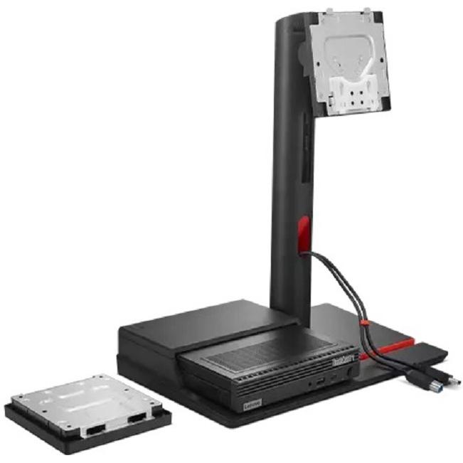 Lenovo ThinkCentre TIO Flex (Tisch, 27"), Monitor Halterung, Schwarz