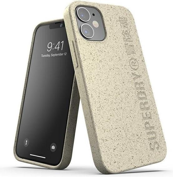 Superdry Dr. Nona Snap iPhone 12 mini compost case, sand (Apple iPhone 12 mini)