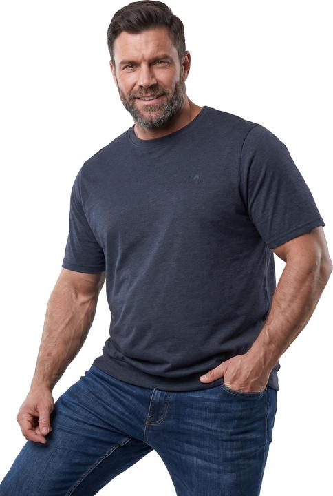 Immagine prodotto Men+ T-Shirts, 2er-Pack, Bauchfit, Basic, Halbarm (8XL)