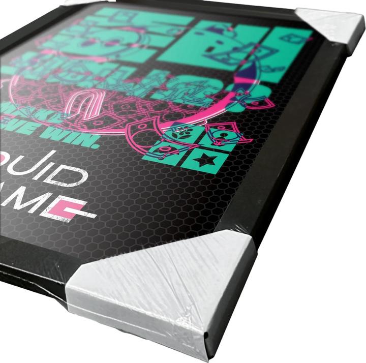 Immagine prodotto Squid Game Poster Incorniciato (40 x 30 cm)