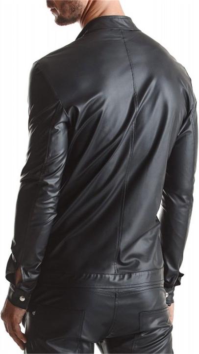 Produktbild Regnes Fetish Planet Herren Wetlook Jacke "RMGiorgio001" (M)