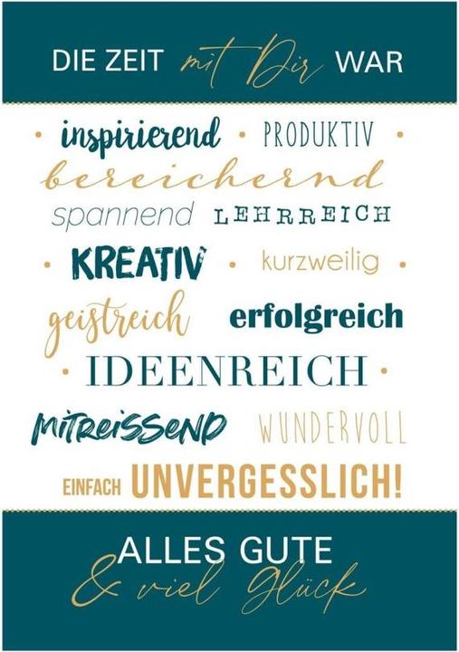 Etichetta energetica ABC Biglietto di auguri (1 pz.)