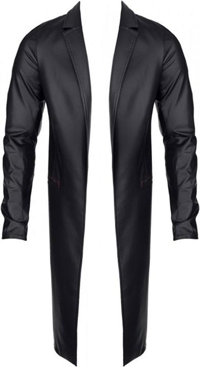 Produktbild Regnes Fetish Planet Herren Wetlook Mantel "RMSergio001" (XXL)