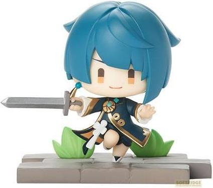 Actual product image Mihoyo Genshin Impact pack 6 figurines Battle Scene Collection Liyue Edition 6 cm