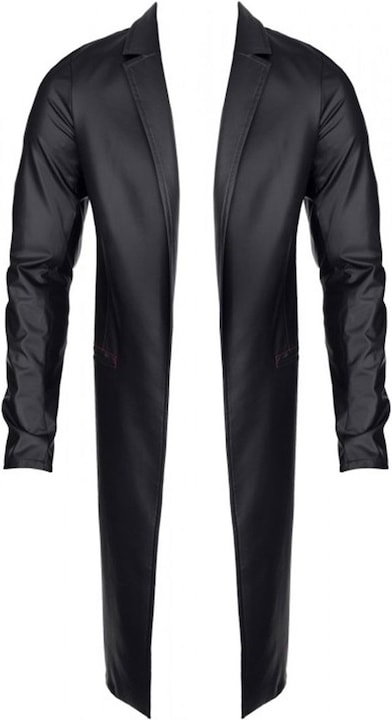 Produktbild Regnes Fetish Planet Herren Wetlook Mantel "RMSergio001" (S)