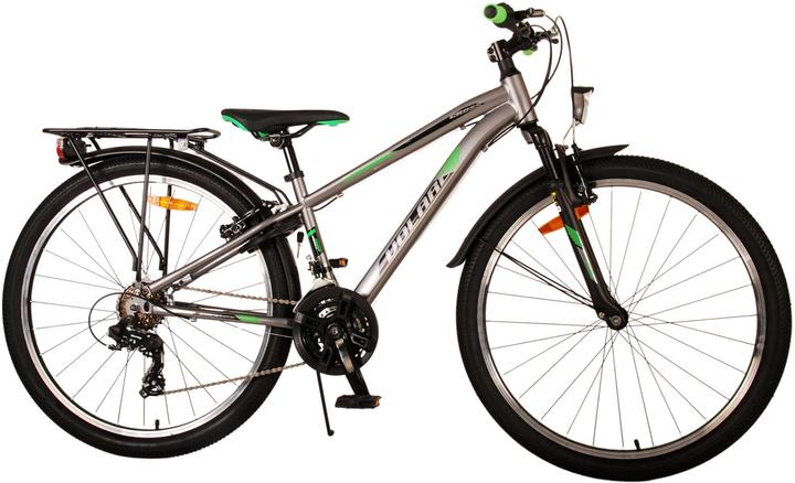 Volare Cross Kinderfiets - Jongens - 26 inch - Grijs 18 versnellingen (26")