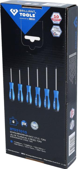 Produktbild Brilliant Tools Schraubendreher-Satz (Pin-torx)