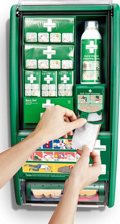 Actual product image Cederroth First aid station