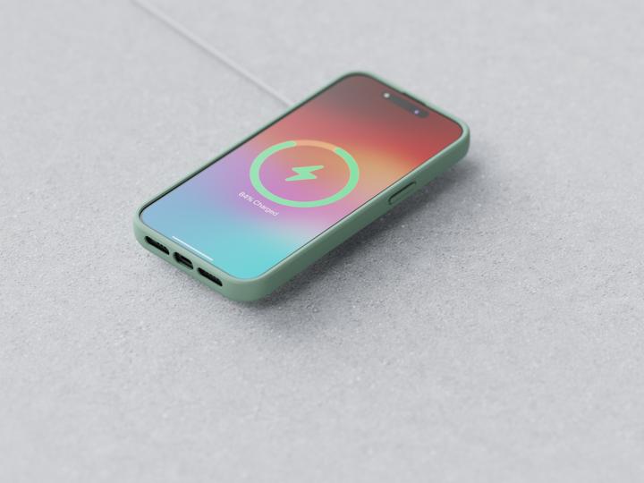 Produktbild Njord Hard-Cover Fabric MagSafe Case Turquoise (Apple iPhone 15 Pro Max)