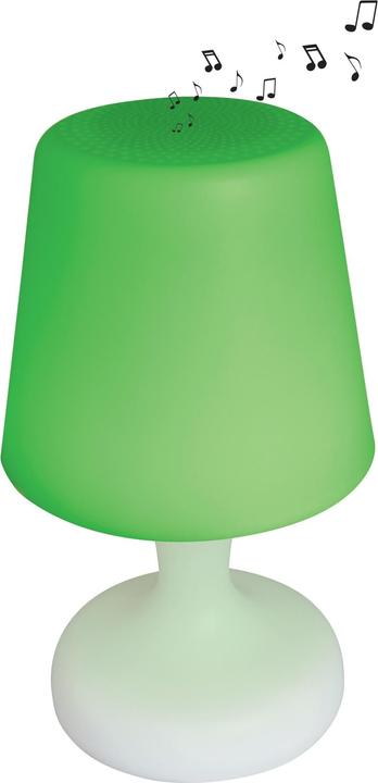 Actual product image Lexibook Bluetooth speaker waterproof in the shape of a table lamp with LED technology incl. remote control