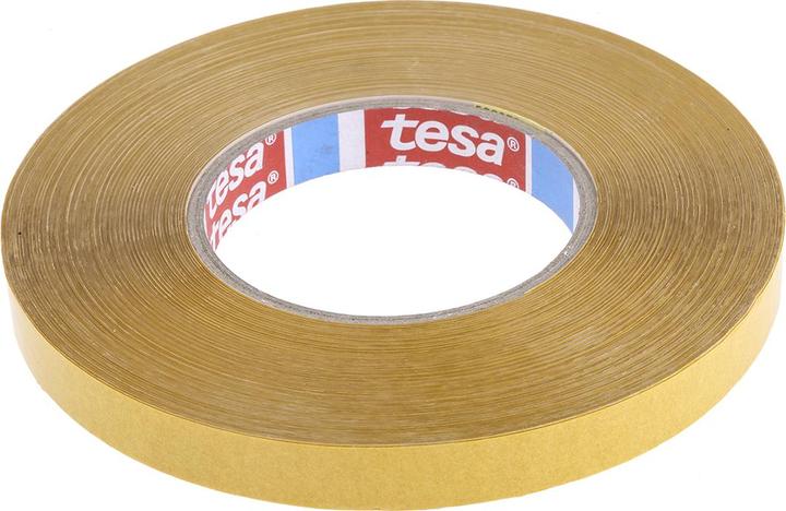 Image du produit tesa 4970 Ruban adhésif double face en plastique, blanc, -40°C à +70°C, épaisseur 0.23mm, 15mm x 50m (15 mm)