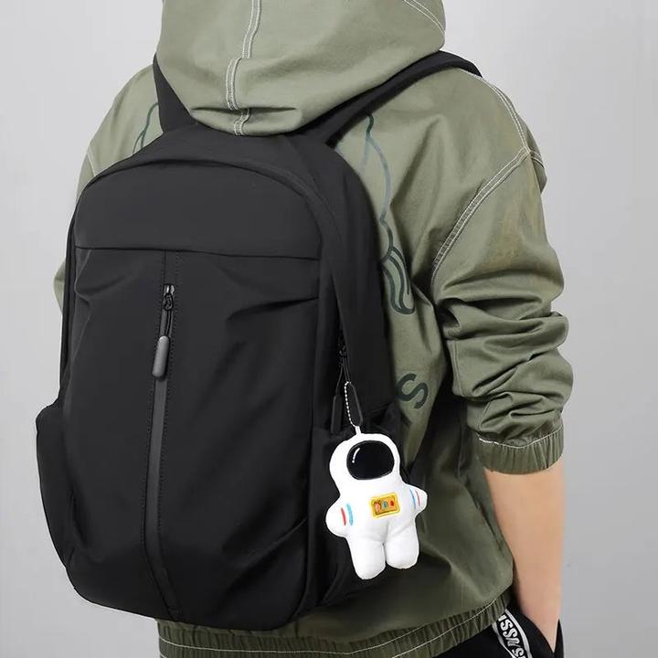 Produktbild Only-Bags.Store Grosse Kapazität Freizeit Schulranzen Sport Einfache Universal Computer Rucksack mit Anhänger
