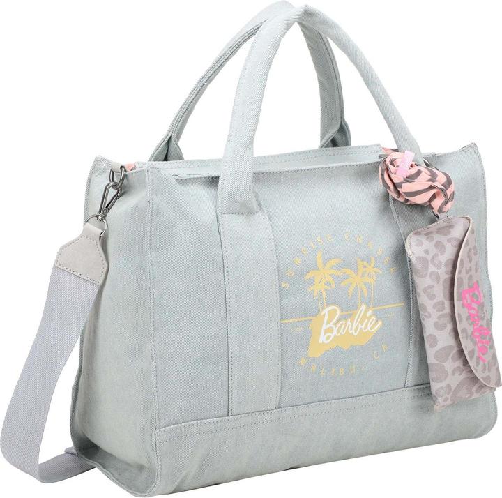 Immagine prodotto Fritzi aus Preußen Limited Barbie Malibu Denim Shopper Tasche 40 cm (15 l)