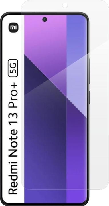 Actual product image Screenguard Xiaomi Redmi Note 13 Pro+ 5G armoured glass screen protector Case Friendly Design (1 Piece, Xiaomi Redmi Note 13 Pro+)