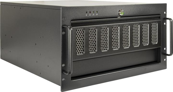 Actual product image Intertech INTER-TECH IPC 6U-6606 Storage 48,26cm 19inch Enclosure for Professional Network Solutions (10.86 RU, 19 inch rack)