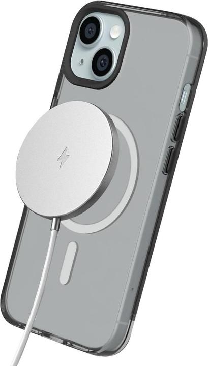 Image du produit RhinoShield Coque arrière JellyTint MagSafe pour iPhone 15 noir cendre (Apple iPhone 15)