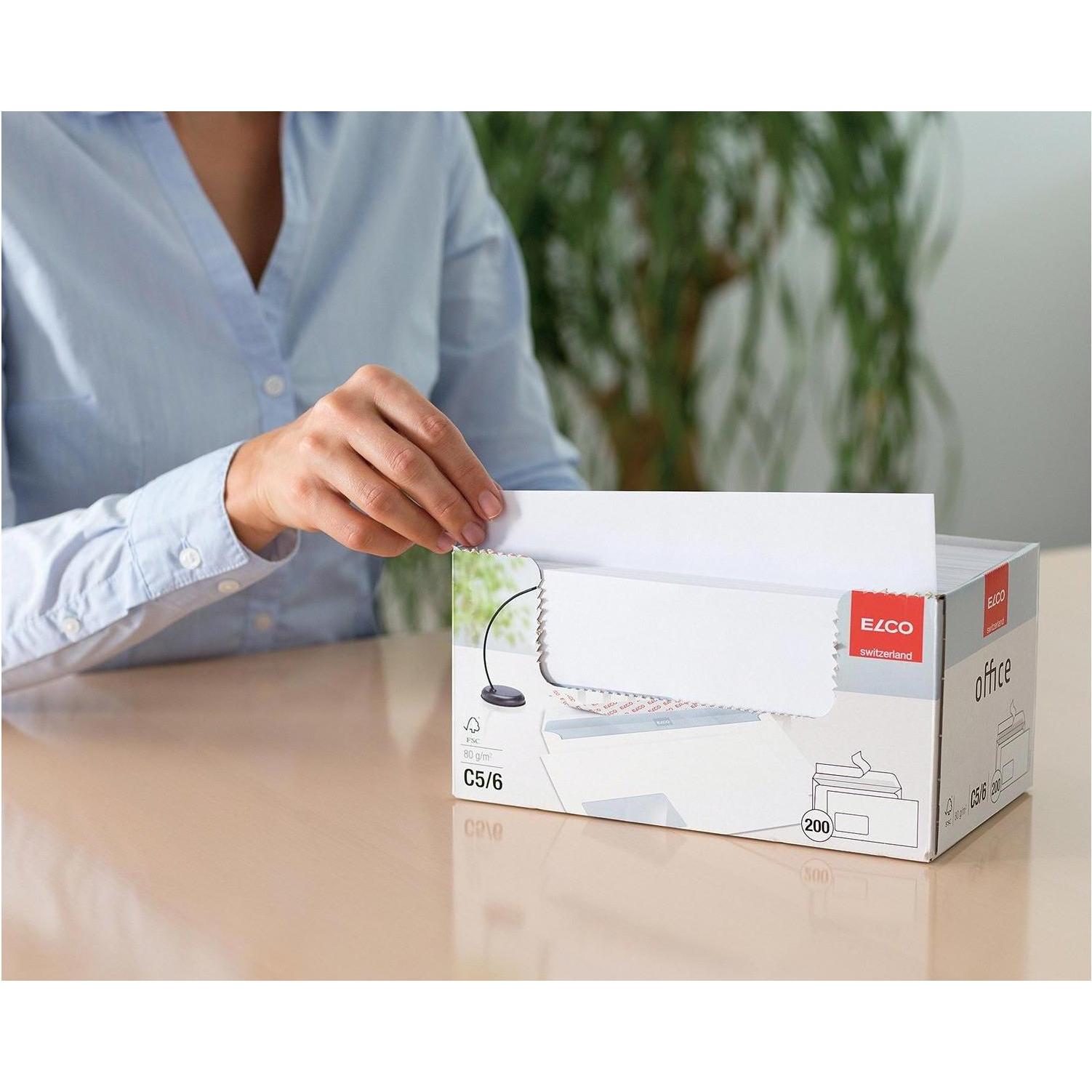 Thumbnail - Elco, Briefumschlag, Briefumschläge Office in Bürokleinpackung (C5/6, 200 x)