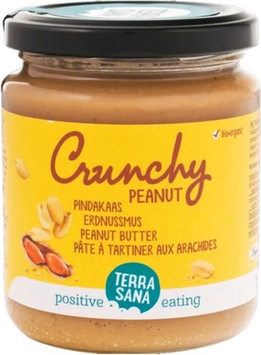 Produktbild Terra Sana Erdnussmus Crunchy 100% Bio (250 g)