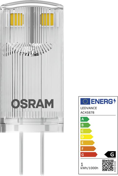 Image du produit Osram LED PIN 12 V (G4, 0.60 W, 55 lm, 1 x, G)