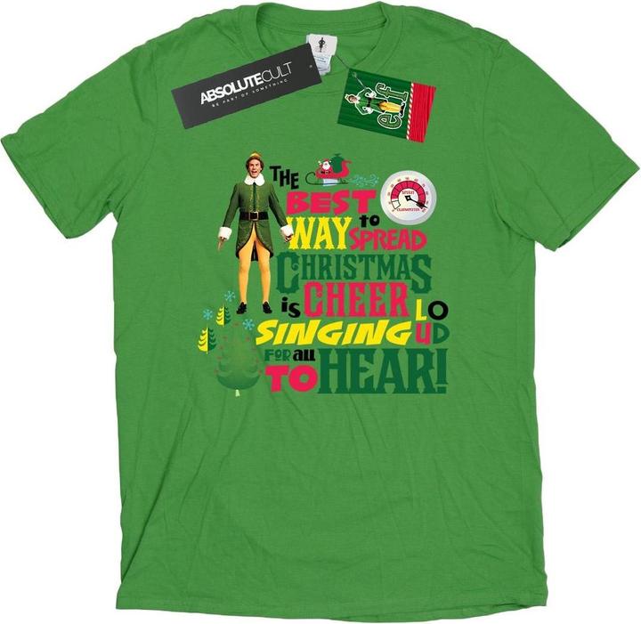 Produktbild Elf Christmas Cheer TShirt (M)