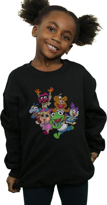 Produktbild Disney The Muppets Muppet Babies Colour Group Sweatshirt Mädchen (128)