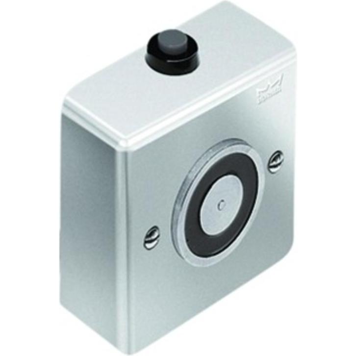 Dormakaba, Türöffner + Türschliesser, Elektromagnet EM 500 A 24V AC/DC Edelstahl-Design f.Aufputz-Wandmontage