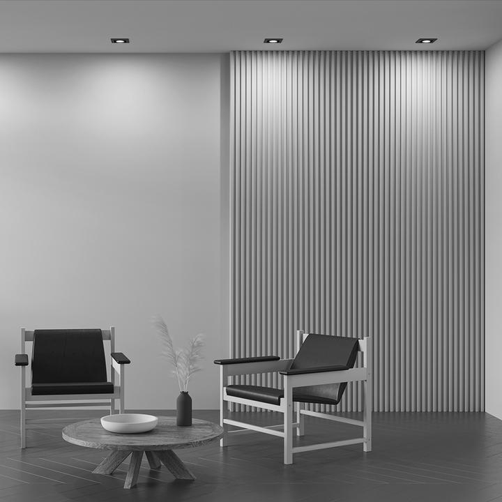 Image du produit Maytoni Metal Modern Downlight, lampe encastrée GU10 noire orientable, pivotante (GU10)