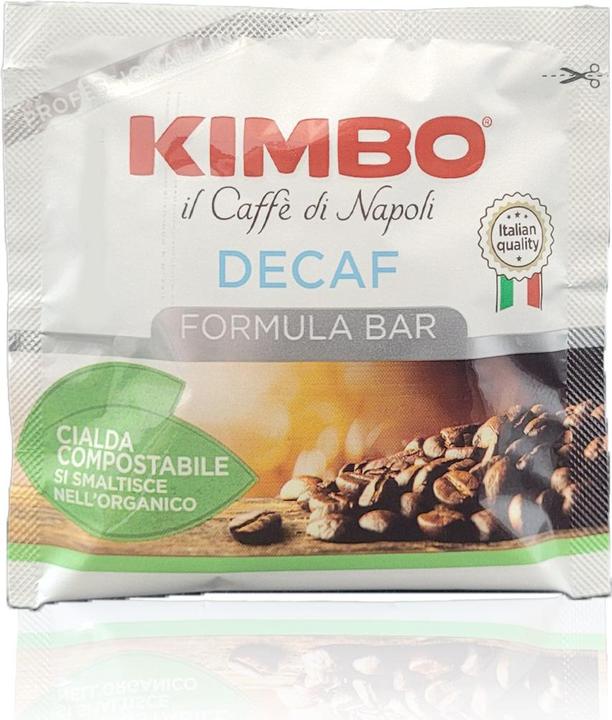 Actual product image Kimbo Decaffeinated (100 x Port.)
