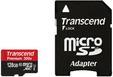 Image du produit Transcend microSDXC 400x avec adaptateur (128 Go, microSDXC, U1, UHS-I)