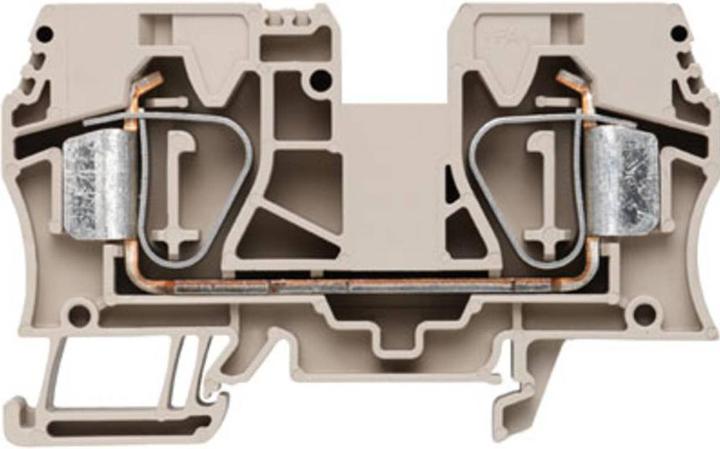 Produktbild Weidmüller Reihenklemme ZDU 16 beige