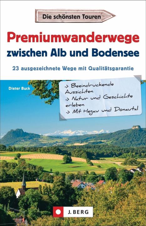 Produktbild Premiumwanderwege zwischen Alb und Bodensee (Deutsch, Dieter Buck, 2020)