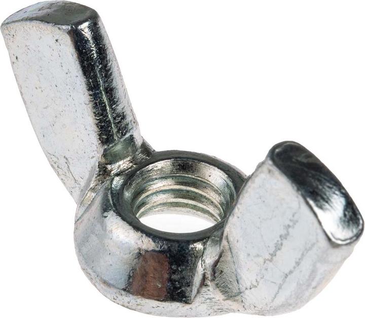 Actual product image RS PRO Wing nuts steel M6 (M6)