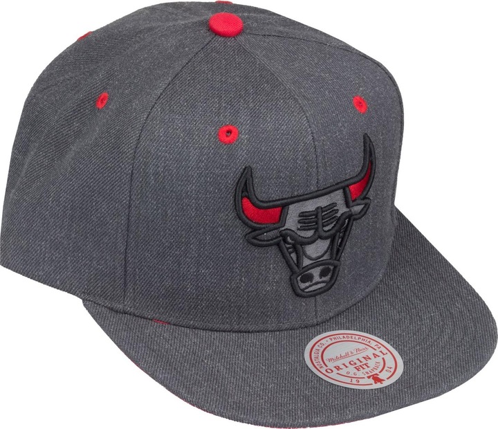 Image du produit Mitchell & Ness Snapback Cap - INFILL Chicago Bulls charcoal