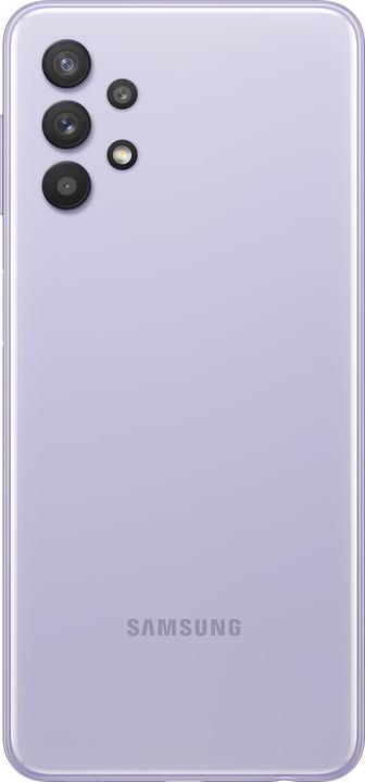 Actual product image Samsung Galaxy A32 5G (128 GB, Lavender, 6.50", Hybrid Dual SIM, 48 Mpx, 5G)