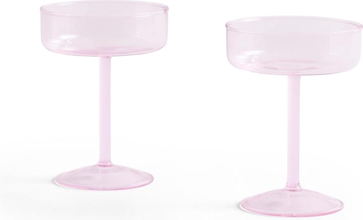 Image du produit HAY Verres à cocktail Tint Coupe Glass, lot de 2, rose (2 dl, 2x, Verres à apéritif)