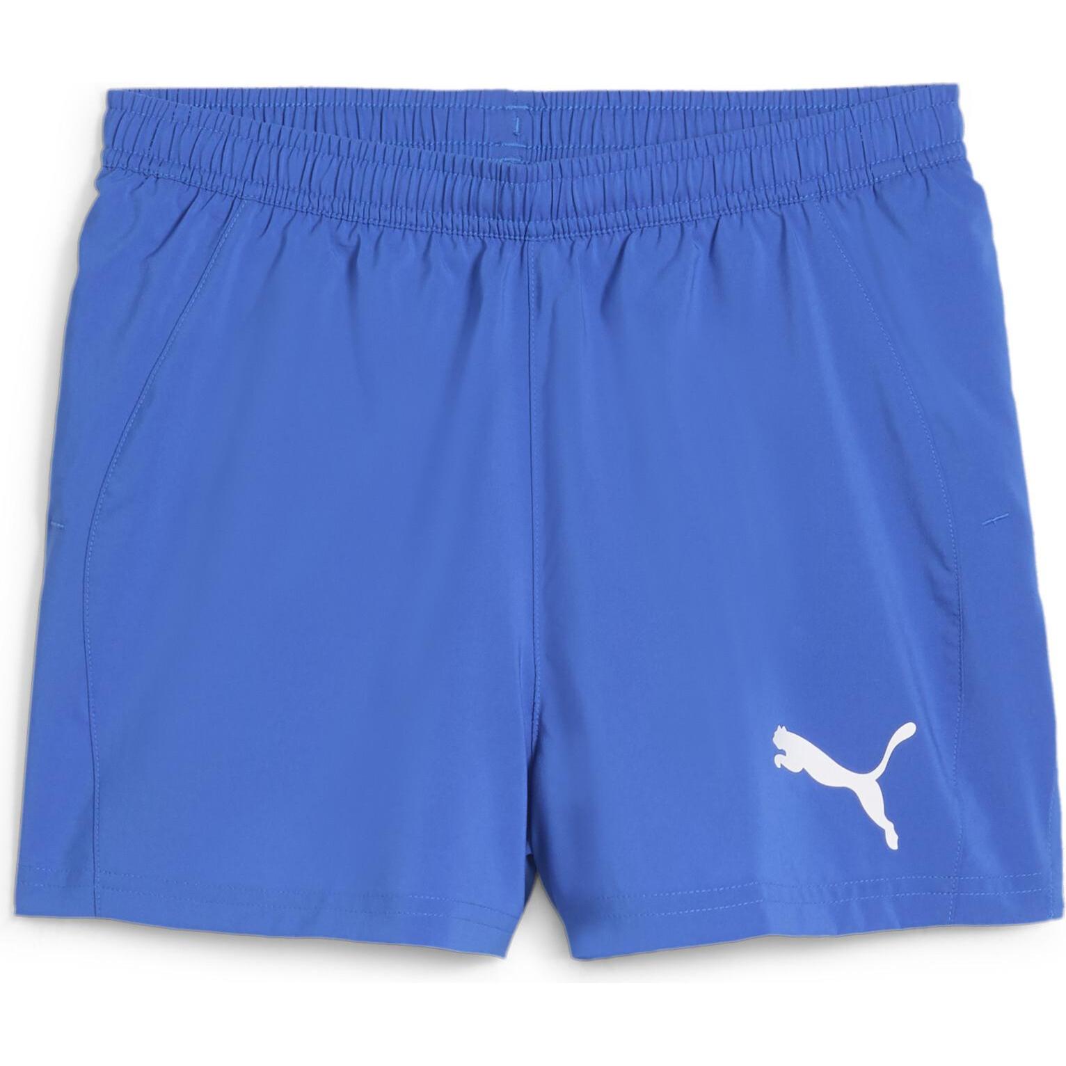 Puma, Unisex, Sporthose, Y Cross The Line Split Short 3.0 (128), Blau, 128