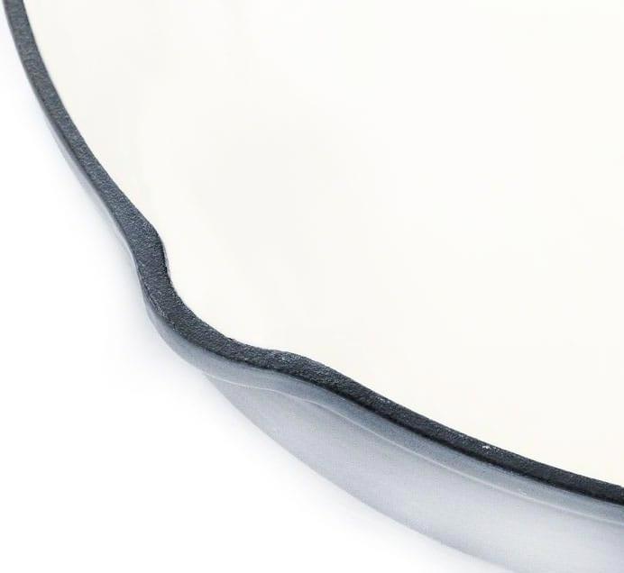 Actual product image Kinghoff Enamelled cast iron pan 26cm KH-1519 (Frying pan, Cast iron, 26 x 4.50 cm)