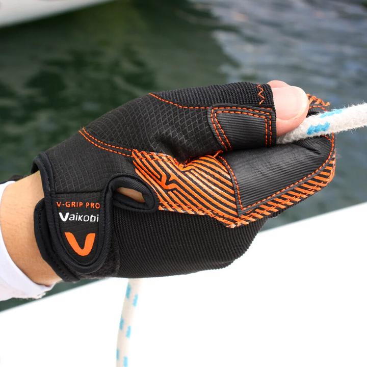 Produktbild Vaikobi Segelhandschuhe V-Grip Pro, lang (M)