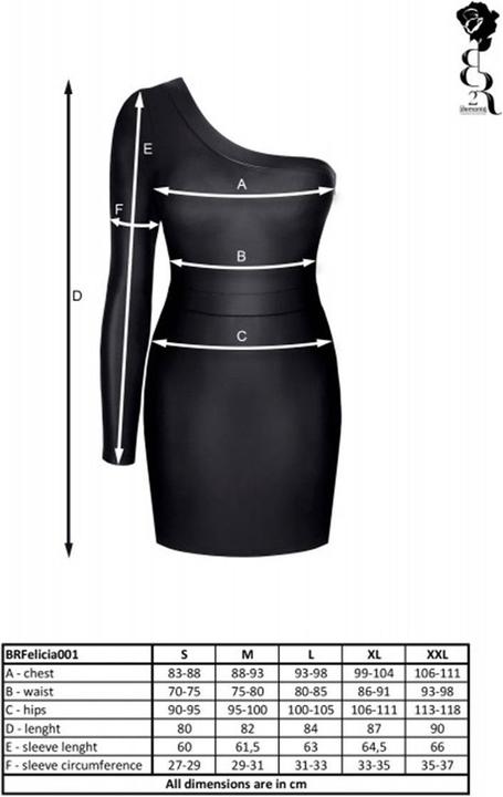 Immagine prodotto Demoniq Mini abito Wetlook "BRFelicia001 (XL)