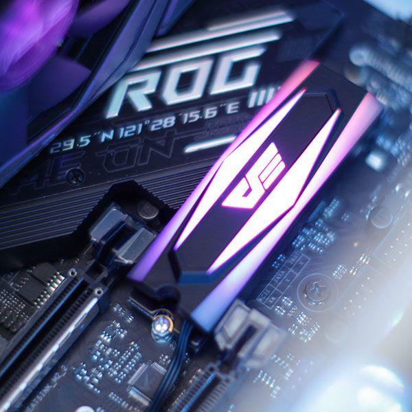 Actual product image Darkflash Tech DM2 Disk passive cooler ARGB (black)