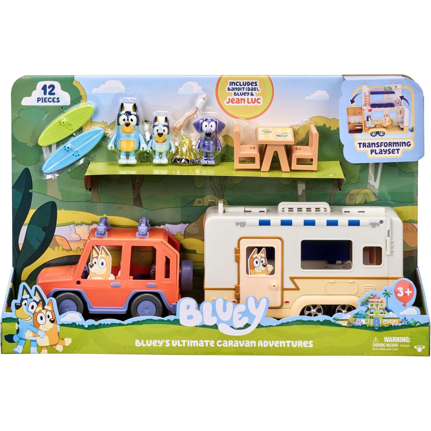 Bluey Crociera per famiglie e Caravan playset