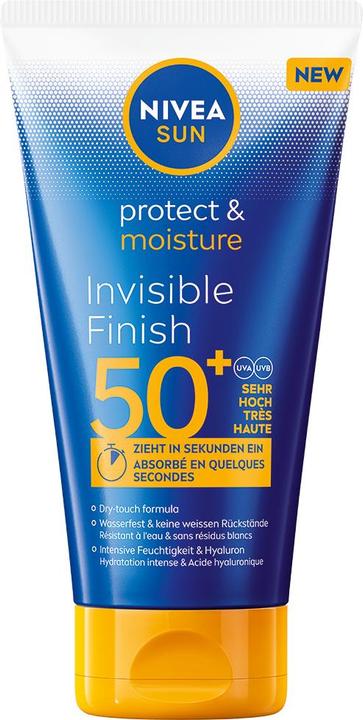 Produktbild NIVEA Protect & Moisture Invisible Finish LSF 50+ (SPF 50+, 150 ml)