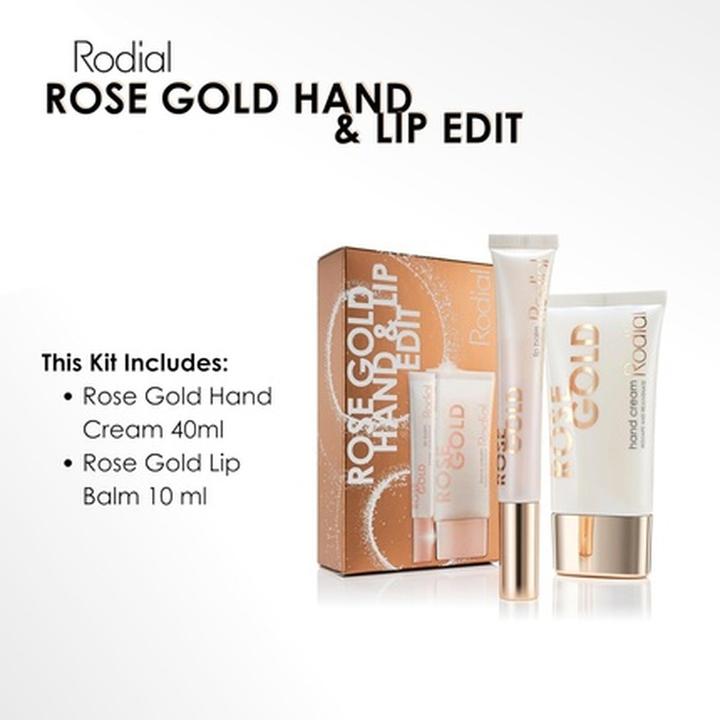 Produktbild Rodial Edizione Mani e Labbra Oro Rosa (40 ml)